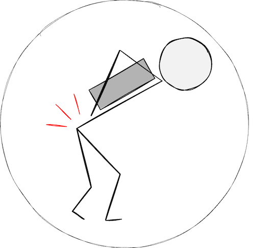 Bad Back Packers logo
